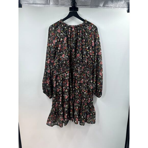 Old Navy Floral and Glitter Long Sleeve Dress Size 2 XL - Picture 6 of 7